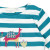 Sense Organics - Louise Shirt 3/4 Ärmel Streifen Alpaka