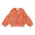 Sense Organics - Shirt Musselin Kaddi Rusty Red Punkte