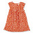 Sense Organics - Kleid Musselin Neela Rusty Red Punkte