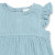 Sense Organics - Musselin Butterfly Romper Marli Dusty Blue