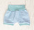 Kiezkinder - Mini Ballonhose Leinen Mint Streifen