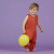 Sense Organics - Musselin Romper Maris Rusty Red
