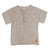 PurePure - Leinenhemd kurzarm beige
