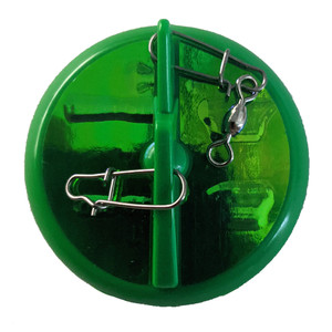 Luhr-Jensen 2-1\/4" Dipsy Diver - Kelly Green\/Silver Bottom Moon Jelly [5560-030-2511]