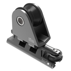 Barton 32mm Towable Genoa Car 2:1 Purchase - Heavy Duty - Black [32211HDB]