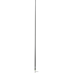 Scout 8' Black VHF Antenna 6dB Heavy Stainless Steel Ferrule w\/6M RG-8x Includes PL-259 Heavy Duty Offshore Antenna KS-43 [PF AN NVHF00021T]