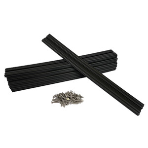 Caliber Marine Slides 1.5"x15" Black *10-Pack [23030]