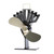 Ecofan by Caframo UltrAir 810CA Heat Powered Stove Fan - Gold Blade [810CABBX]