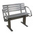 Springfield Aluminum Dock Bench w\/Arms [1099050-2A]