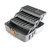 Plano Three-Tray Tackle Box - Light Grey\/Dark Grey [P000406]