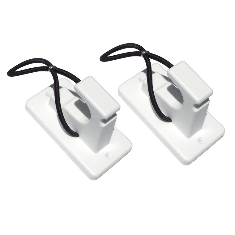 Deep Blue Marine Rod, Gaff, Brush  Dock Line Holder - Pair [RGB]