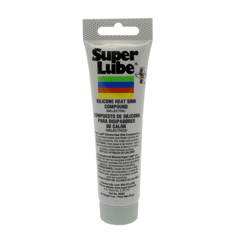 Super Lube Silicone Heat Sink Compound - 3oz Tube [98003]