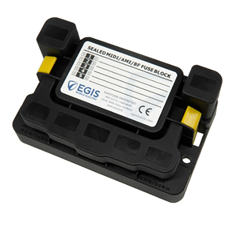 Egis MIDI 5x Fuse Block w\/Sealed Cover [3908]
