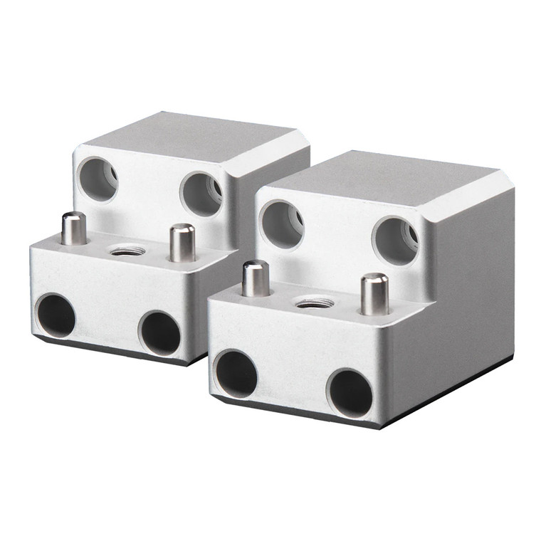 PTM Watersports Board Rack Mount - 4 Bolt - Silver - Pair [P13168-1400TEBCL]