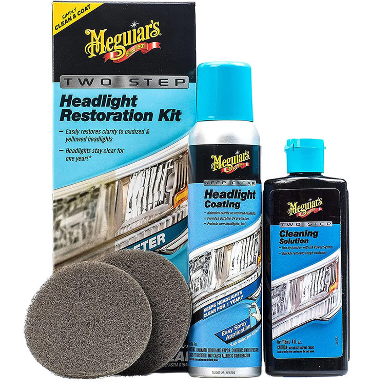 Meguiar's Two-Step Headlight Restoration Kit [G2970]
