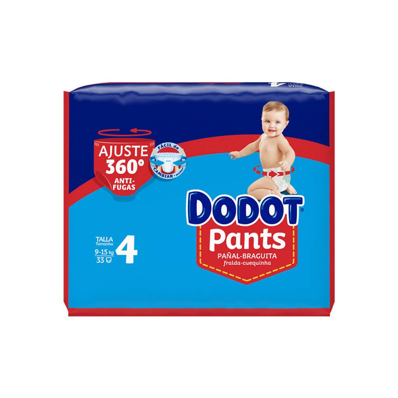 Dodot Size 4 Pull Up Pants (nappies)(33)