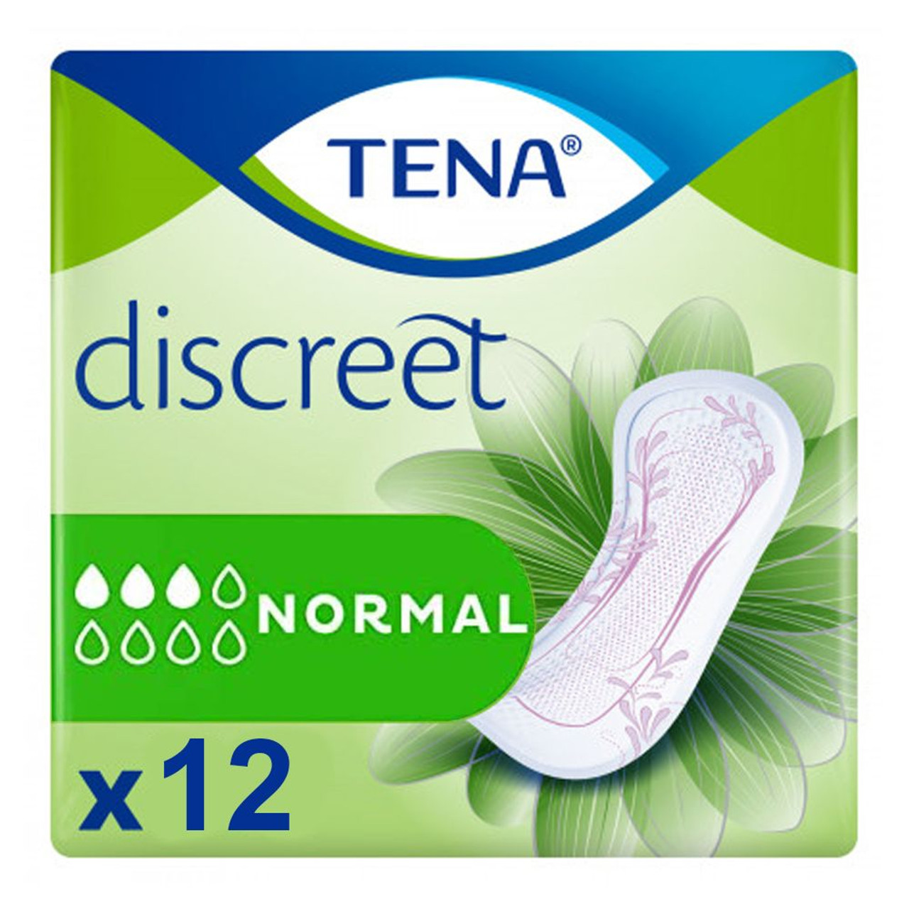 Product, Always Sanitary Pads Discreet Normal