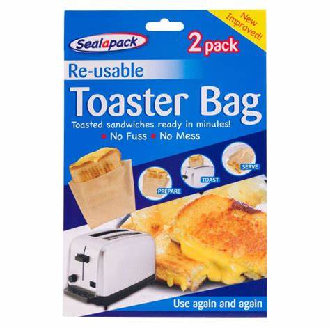 Sealapack Toaster Bags Re-Usable 2 pack