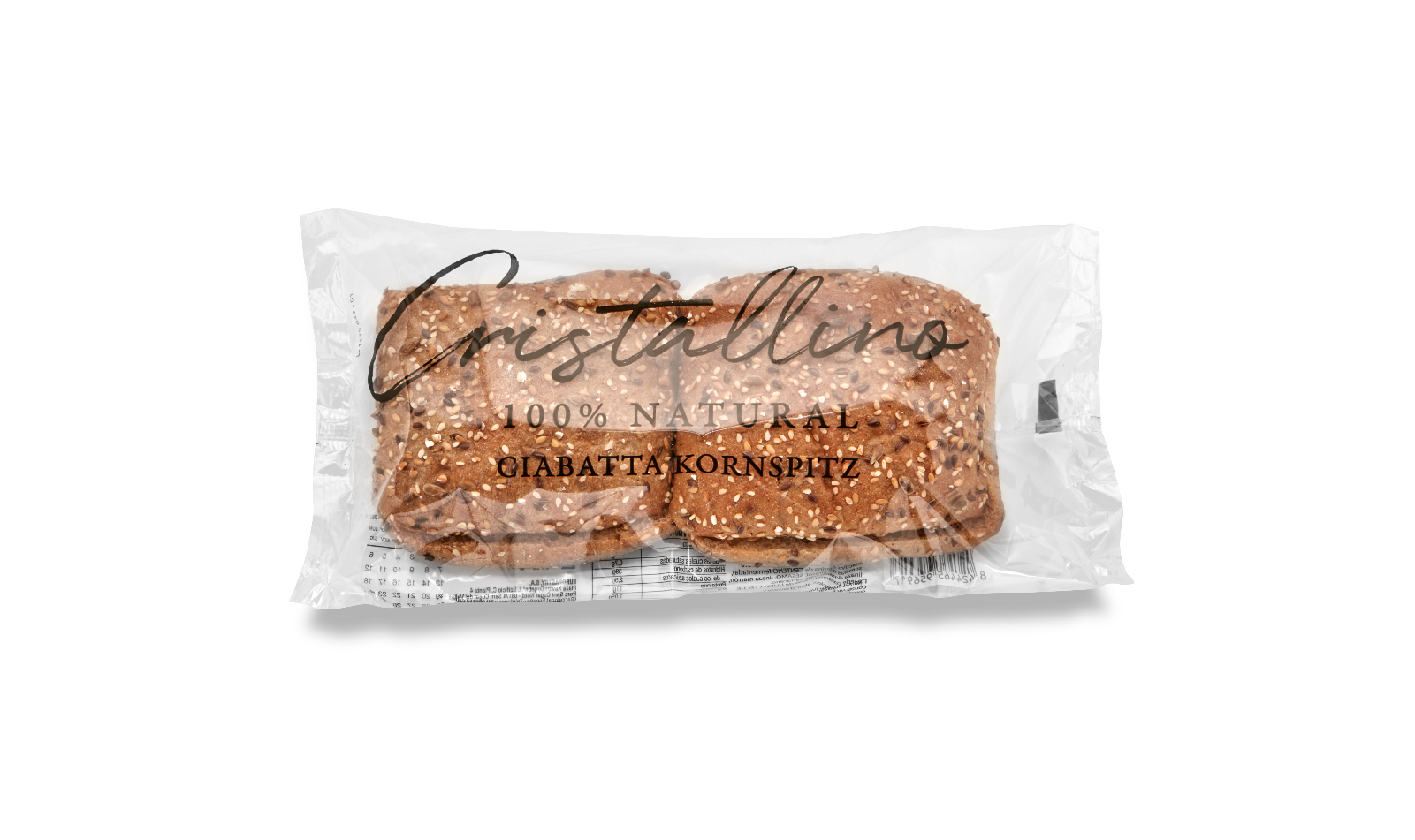 Frozen Seeded Ciabatta Thins (pack of 2) 93g