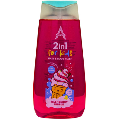 Astonish Kids 2 in 1 Hair & Body Wash 400ml