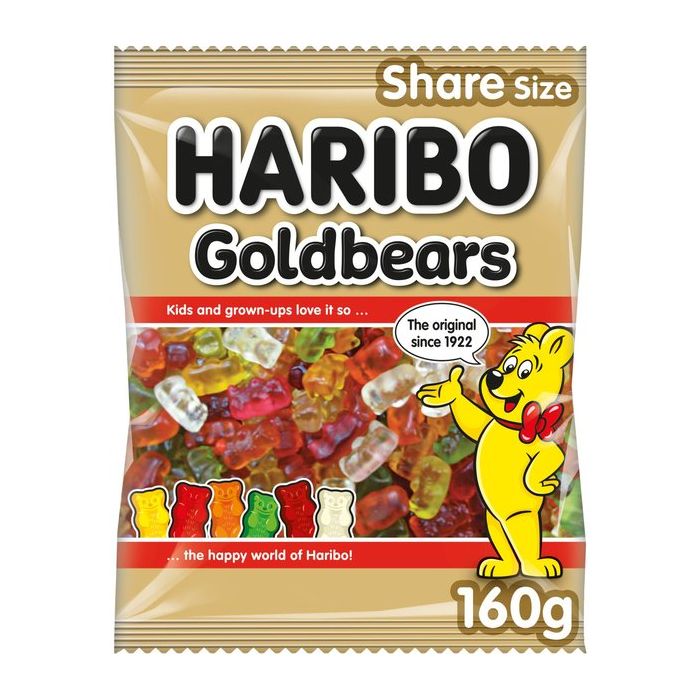 Haribo Golden Bear Sweets 160g