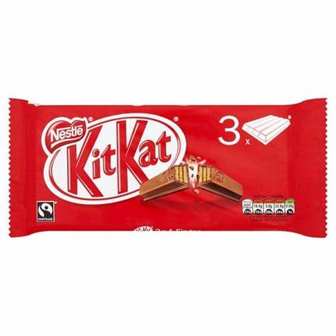 Kit Kat 4 Finger 3pk