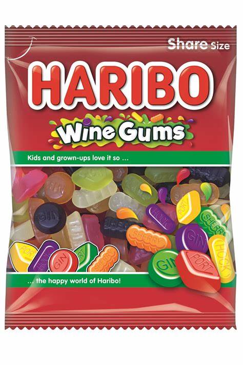 Haribo Wine Gums 140g