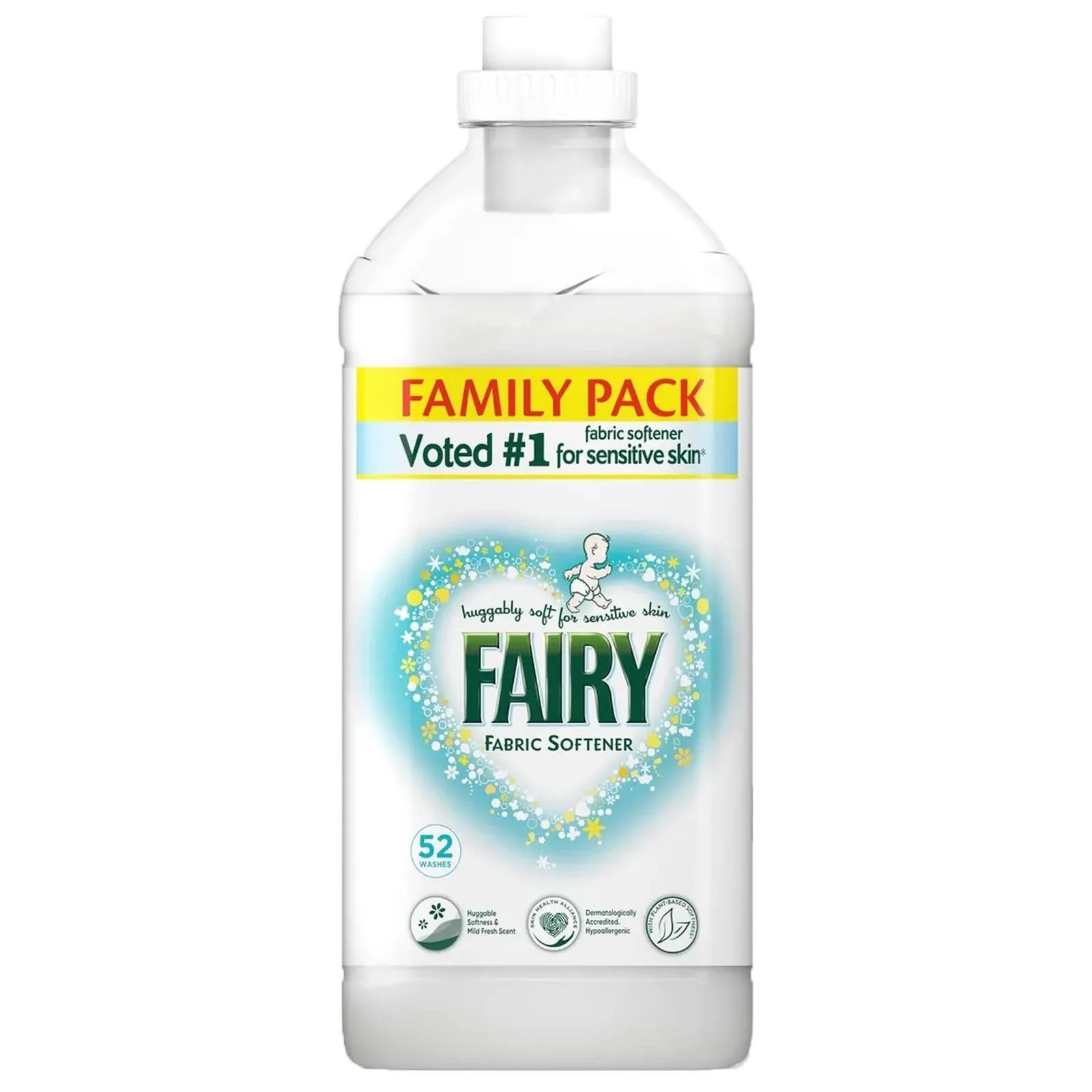 Fairy Fabric Softener 1.82ltr 52 Wash