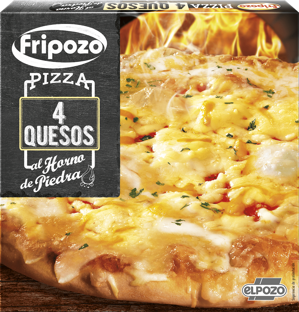 Fripozo 4 Cheese Frozen Pizza 400g