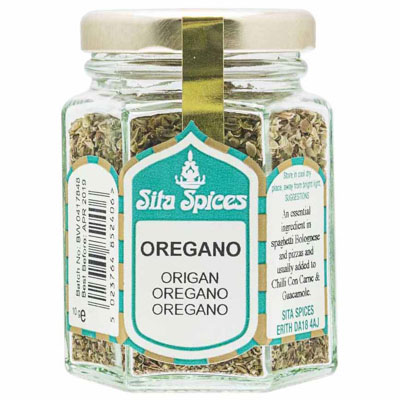 Sita Spices Oregano Glass Jar 10g