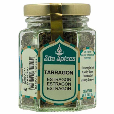 Sita Spices Tarragon Glass Jar 9g