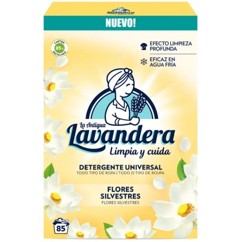 Lavandera Wild Flowers Washing Powder Floral (40 Washes)