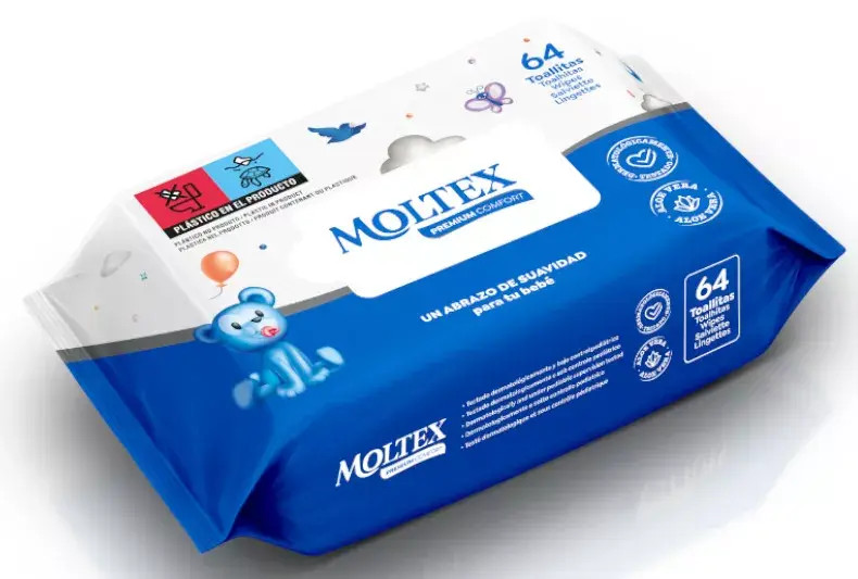 Moltex Baby Wipes (64u)