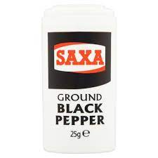 Saxa Ground Black Pepper 70g