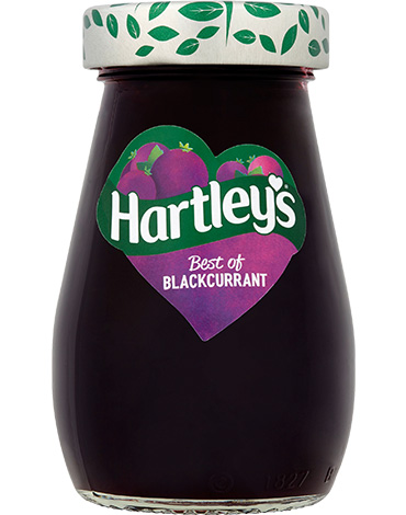 Hartley's Blackcurrant Jam 340g