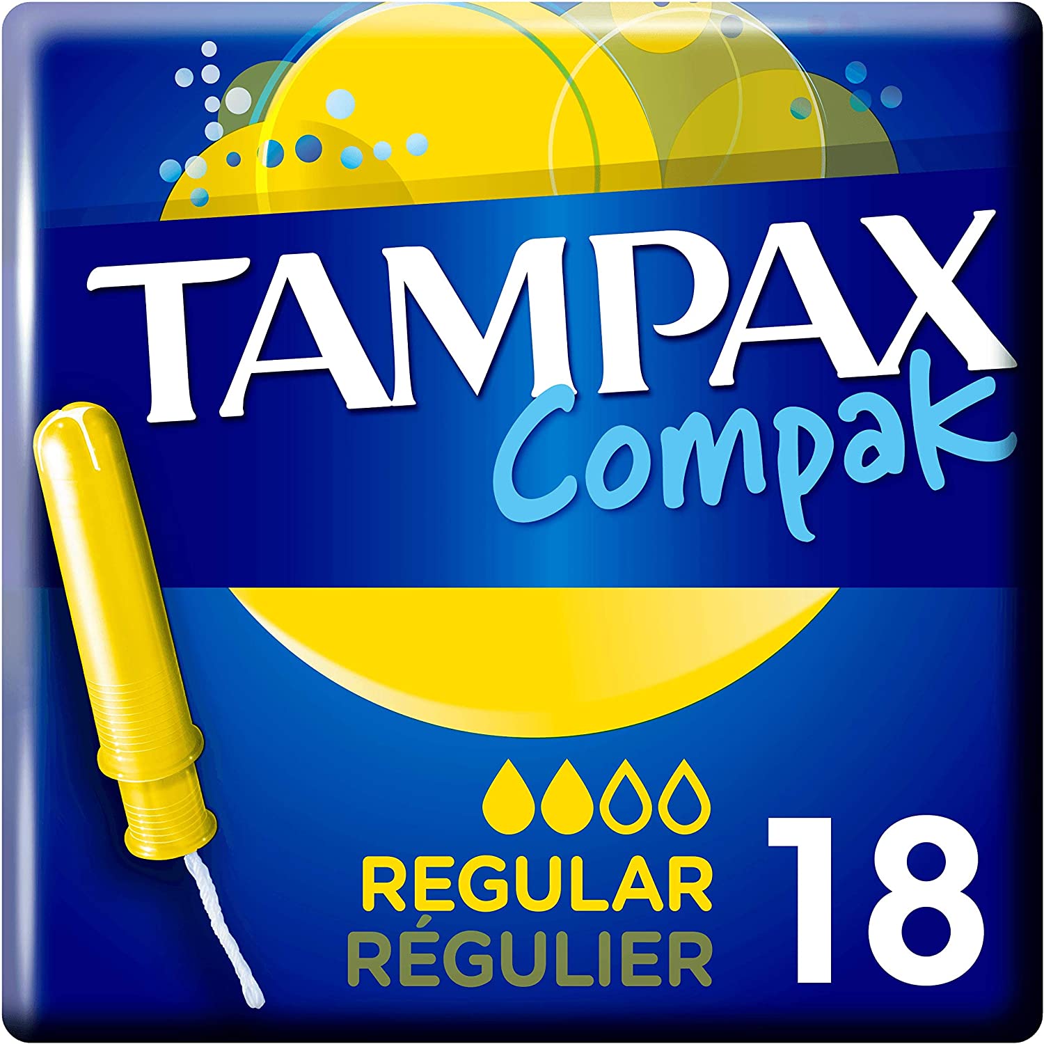 Tampax Compak Regular Tampon 18x