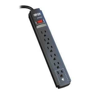 6 Outlet Surge 750J Black P595-TLP606B
