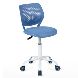 Ergonomic Children Study Chair with Adjustable Height-Blue - Color: Blue D681-CB10580BL