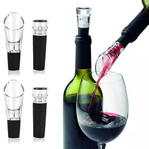 Pour And Preserve Wine Bottle Spouts And Stoppers Set Of 4 F369-2311606149 Pour And Preserve Wine Bottle Spouts And Stoppers Set Of 4 F369-2311606149