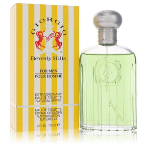Giorgio by Giorgio Beverly Hills Eau De Toilette Spray 4 oz (Men) V728-413595 Giorgio by Giorgio Beverly Hills Eau De Toilette Spray 4 oz (Men) V728-413595