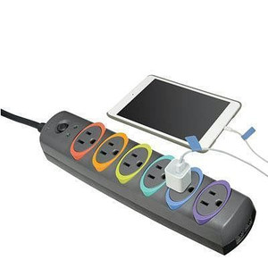 SMARTSOCKETS BASIC SURGE STRIP 6 OUTLET X935-4082135 SMARTSOCKETS BASIC SURGE STRIP 6 OUTLET X935-4082135