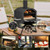 Outdoor Pizza Oven with Anti-scalding Handles and Foldable Legs-Black B593-NP10814