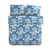 Full/Queen Aqua Blue Cream Beach Sea Shells Coral Fish Coastal 3-Piece Quilt Set Q280-PCQSF28143795