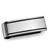 TK2073 - High polished (no plating) Stainless Steel Money clip with No Stone A874-TK2073