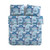Full/Queen Aqua Blue Cream Beach Sea Shells Coral Fish Coastal 3-Piece Quilt Set Q280-PCQSF28143795