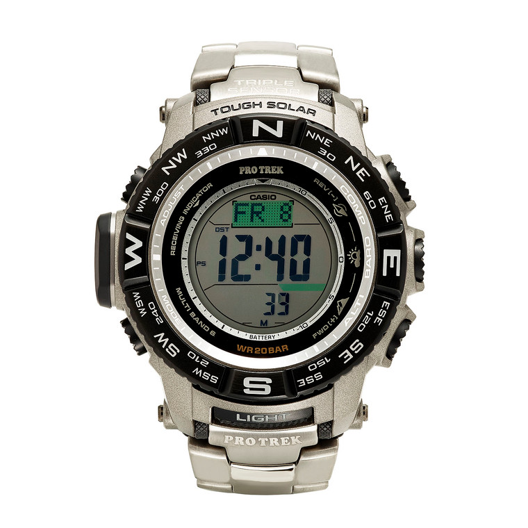 Casio Men's PRW3500T-7CR Pro Trek Tough Solar Digital Sport Watch G818-PRW3500T-7CR