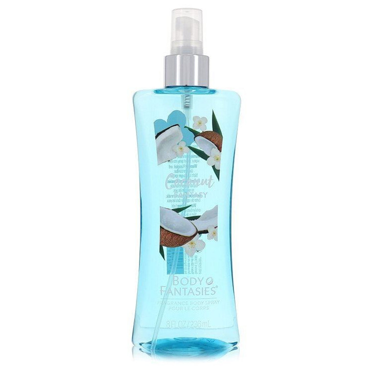 Body Fantasies Signature Coconut Fantasy by Parfums De Coeur Body Spray 8 oz (Women) V728-533329