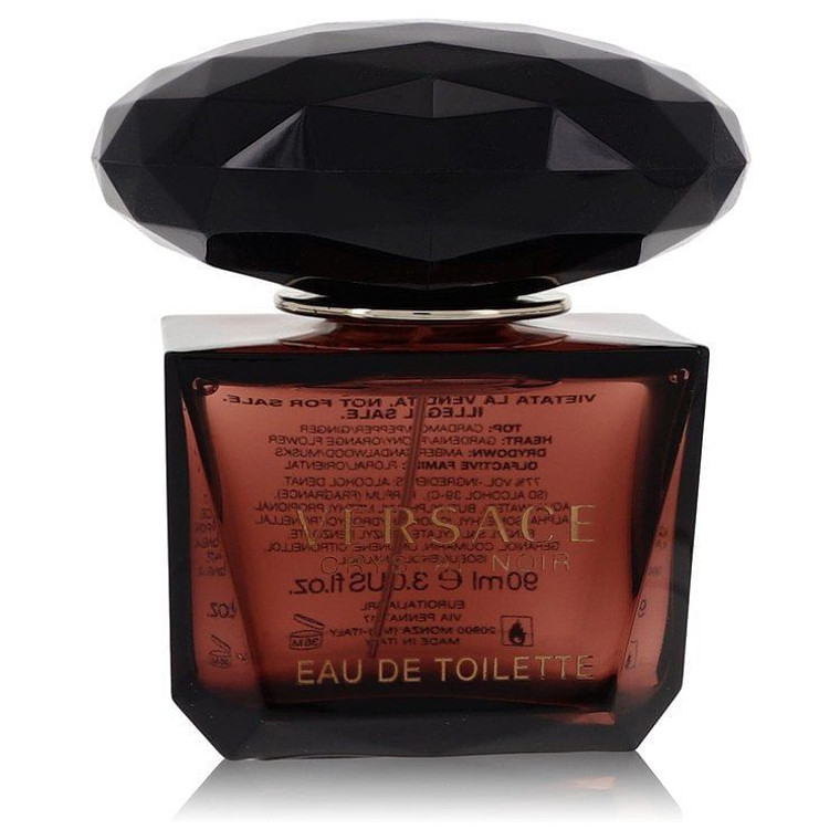 Crystal Noir by Versace Eau De Toilette Spray (Tester) 3 oz (Women) V728-446833