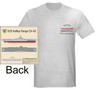 USS Valley Forge Light Grey T-shirt