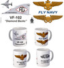 VF-102 "Diamond Backs" F-4 Phantom II Mug